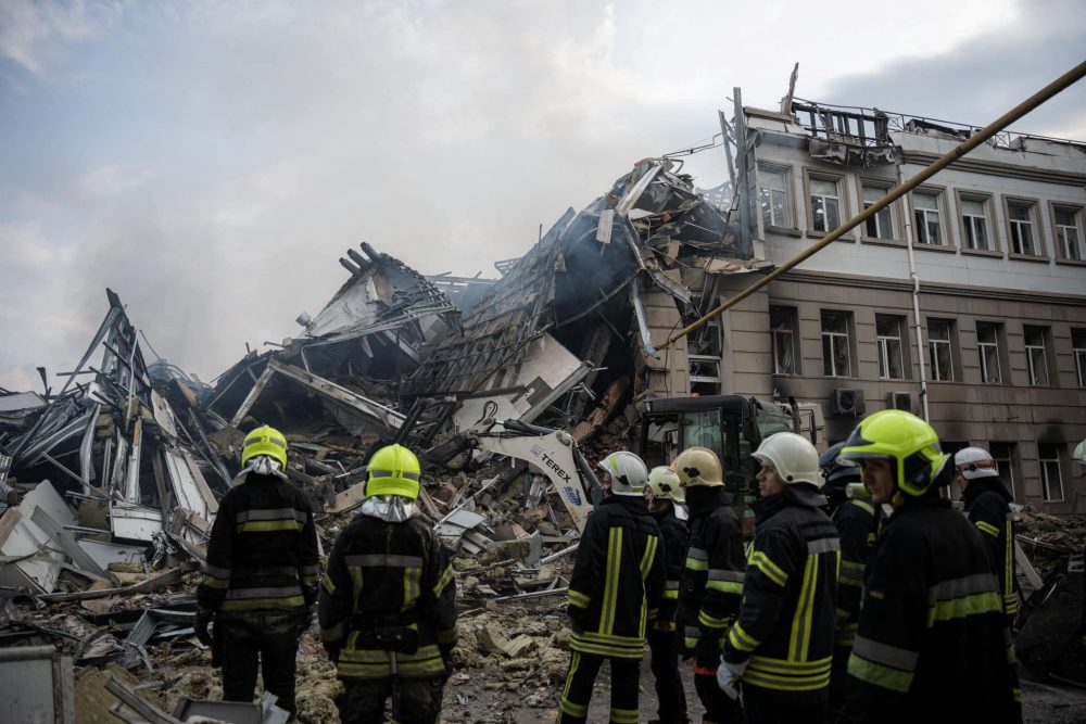 Russian Air Strike Damages Chinese Consulate
