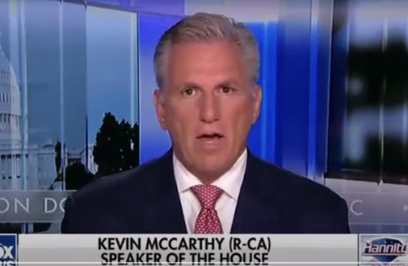 WATCH: McCarthy Says Biden Corruption Will Lead to Impeachment Inquiry