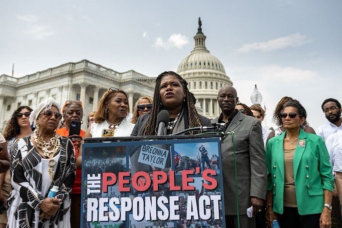 Black Lives Matter and Cori Bush Pay for Private Security. Now They’re Teaming Up To Defund the Police.