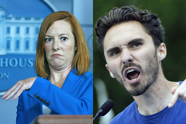 ANALYSIS: This Photo of Left-Wing Activists Jen Psaki and David Hogg Will Make You Question Everything