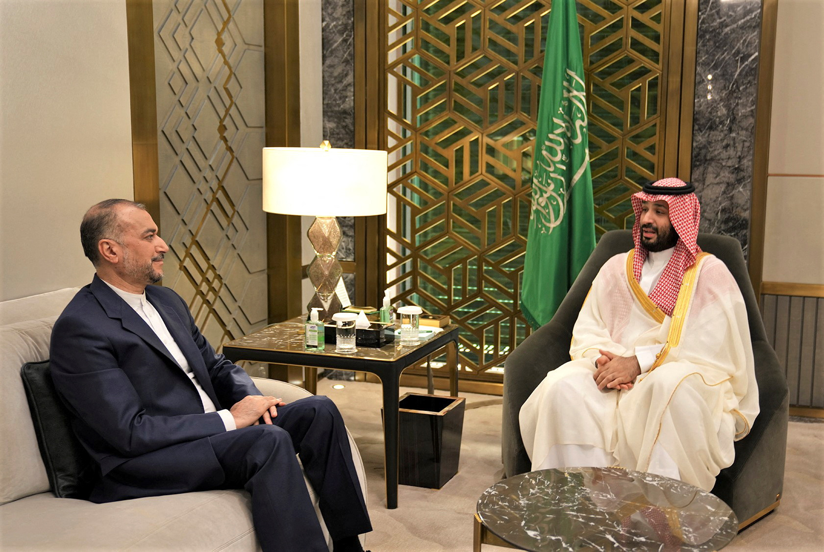 Saudi Crown Prince Hosts Iranian Foreign Minister