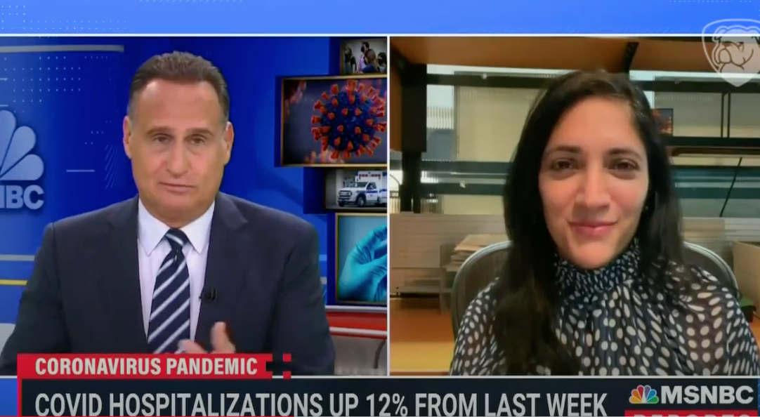 WATCH: MSNBC Doctor Says It’s Time To Start Wearing COVID Face Masks Again
