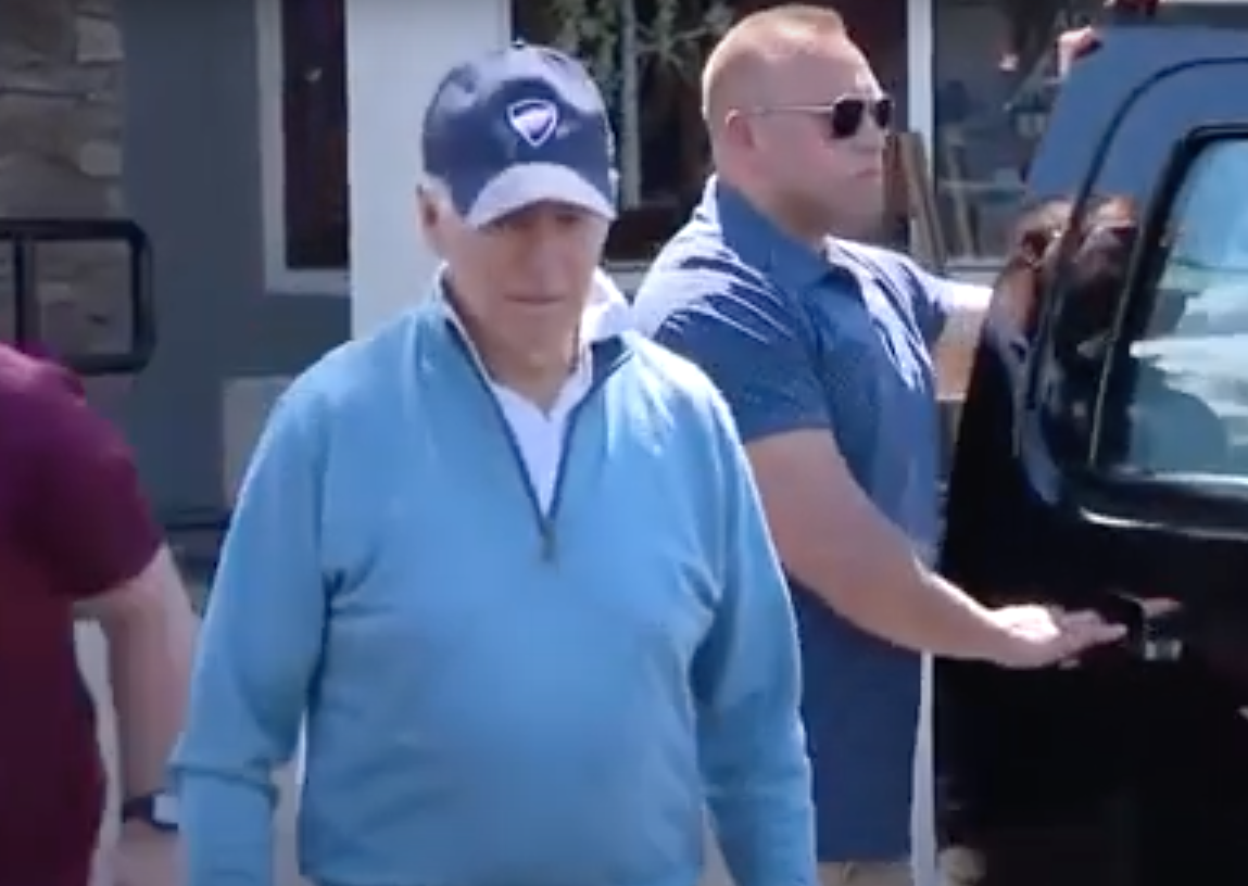 WATCH: Biden Booed Outside Pilates Class