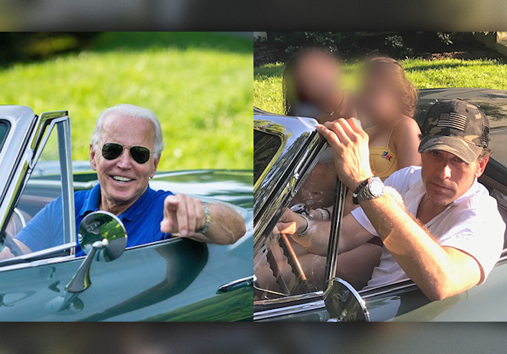 Biden's Corvette, Spared in House Fire, Becomes Crucial Evidence Linking POTUS to Hunter's Crimes