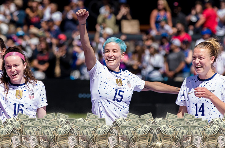 Participation Payout: US Women's Soccer Players Pocket $7.3 Million for Disgraceful Showing at World Cup
