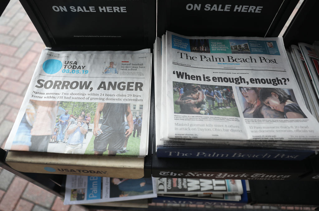 Largest Newspaper Publisher, Gannett, Sued for Discriminating Against White Employees