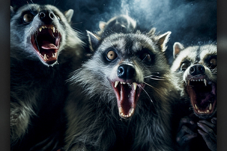 'Cocaine Raccoons' Ravage Portland: This Is the Future Liberals Want
