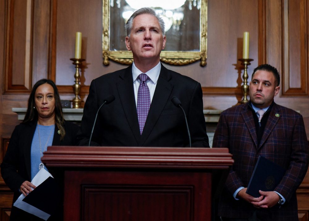 ‘Bring It On’: McCarthy Says Vote To Oust Him as House GOP Leader Will Be Today