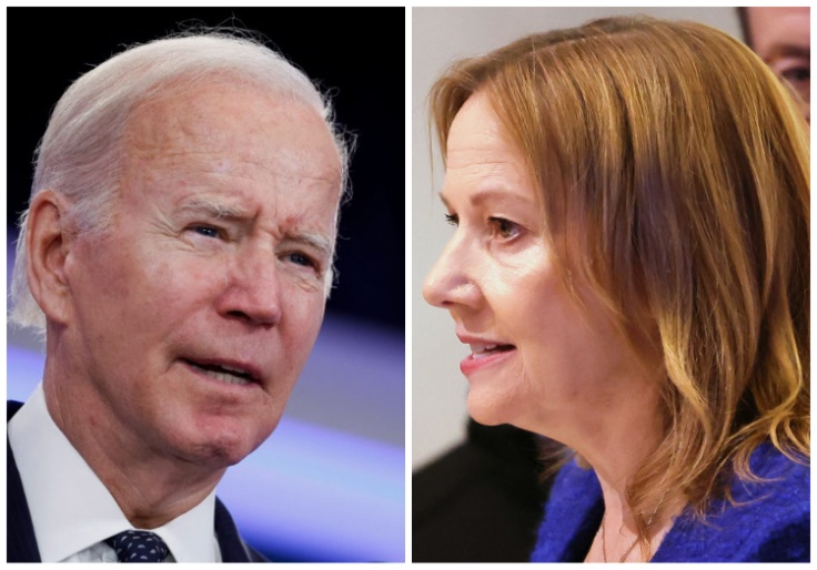 'Union Joe' Biden Teamed Up With GM Chief To Push a Transition to Electric Vehicles. It Could Come Back to Haunt Them.