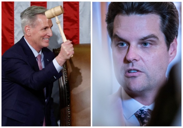 Gaetz Seeks Dem Support to Oust McCarthy: Report