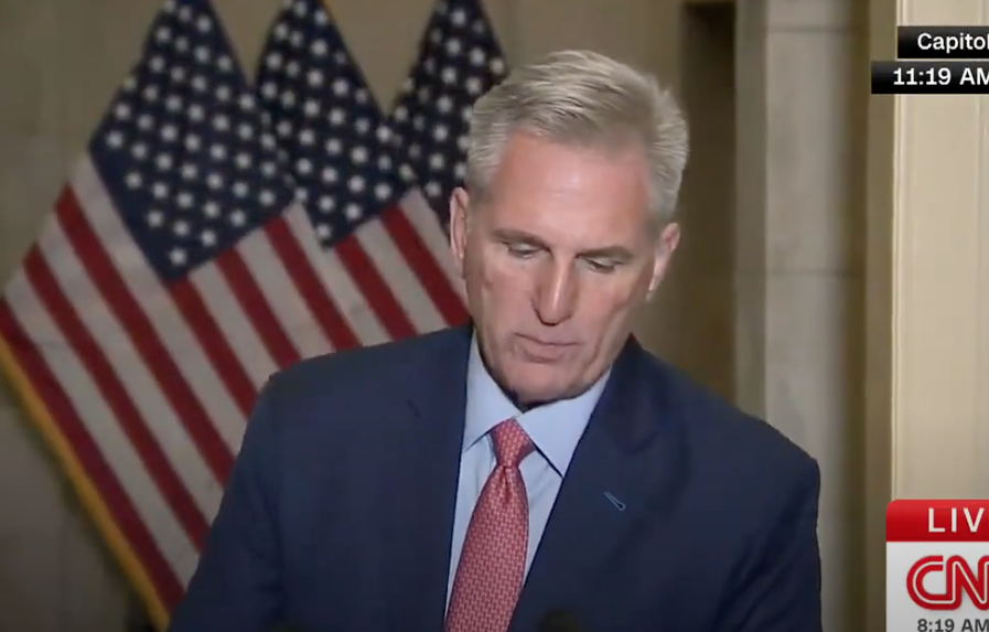 WATCH: Kevin McCarthy Calls for Impeachment Inquiry Into Biden