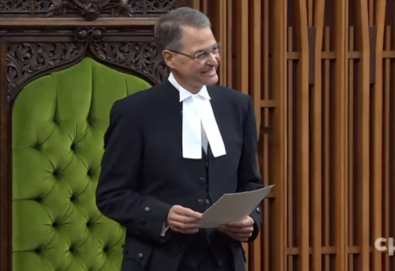 Canada's Liberal Parliament Speaker To Resign After Publicly Praising Nazi