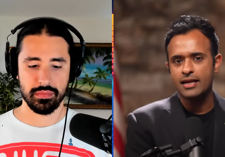Ramaswamy Campaign Cuts Off Free Beacon Access After Appearance on Anti-Semitic YouTuber's Podcast