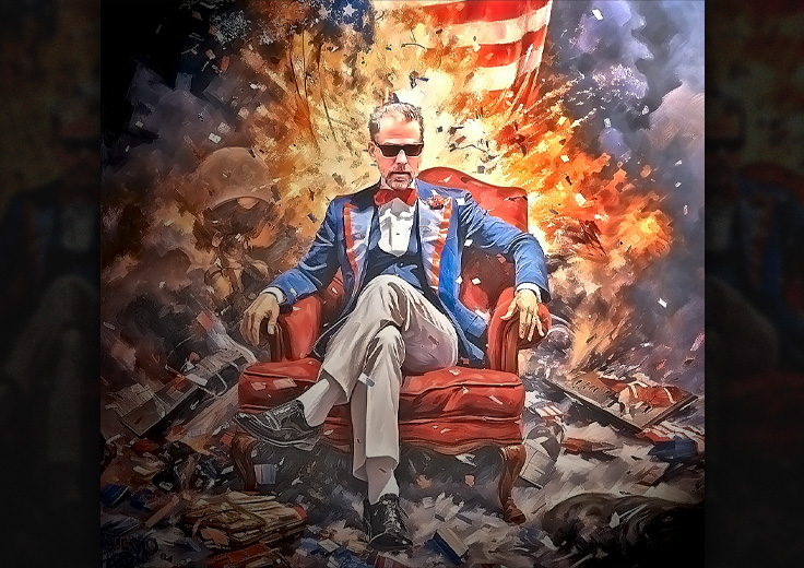 Right-Wing Conservative Patriots Need a Hero Who Fights for Their Values. Meet Hunter Biden.