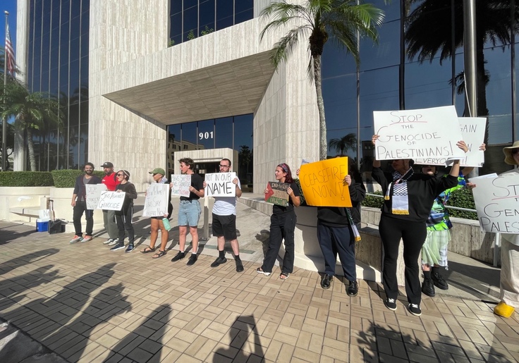 Florida Atlantic University Gender Studies Professor Arrested at Pro-Hamas Protest