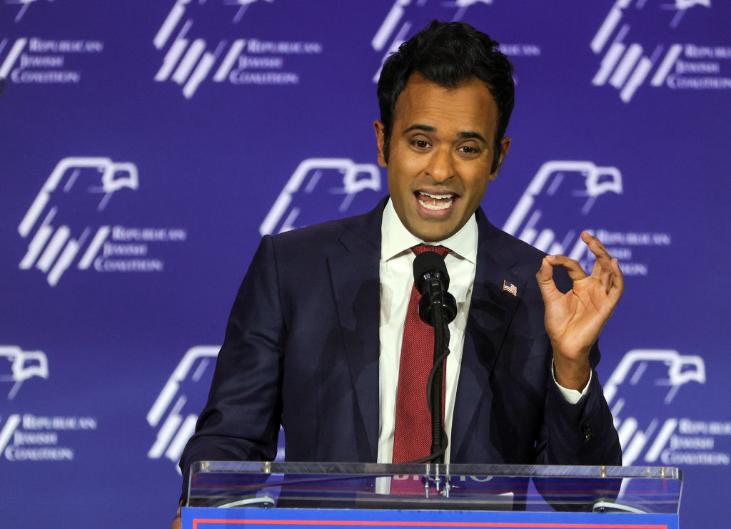 Ramaswamy Defends Opposition to Israel Aid in Speech to Jewish Republicans