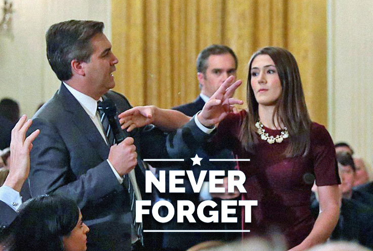 CNN’s Jim Acosta Celebrates 5-Year Anniversary of Time He Saved Democracy By Bullying Female Intern