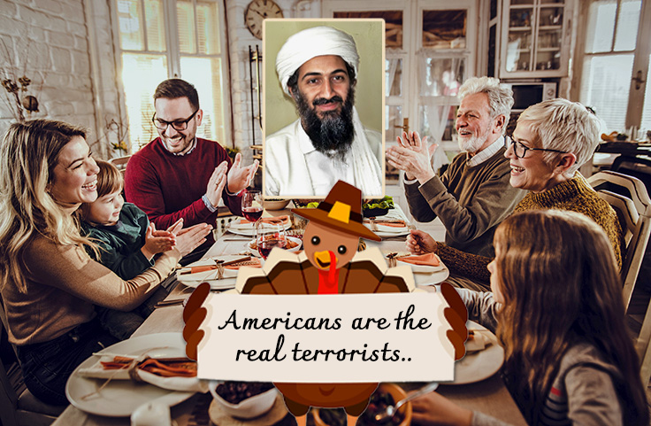 How To Discuss Osama Bin Laden, Decolonization, and Other 'Controversial' Topics With Your Family at Thanksgiving