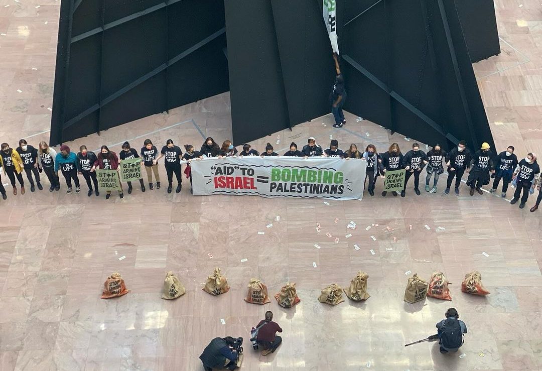 Soros-Backed Group Storms Senate Office Building, Demands Israeli Ceasefire