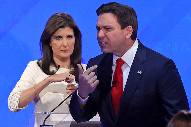 Haley Steps Up, Takes Fire at GOP Debate