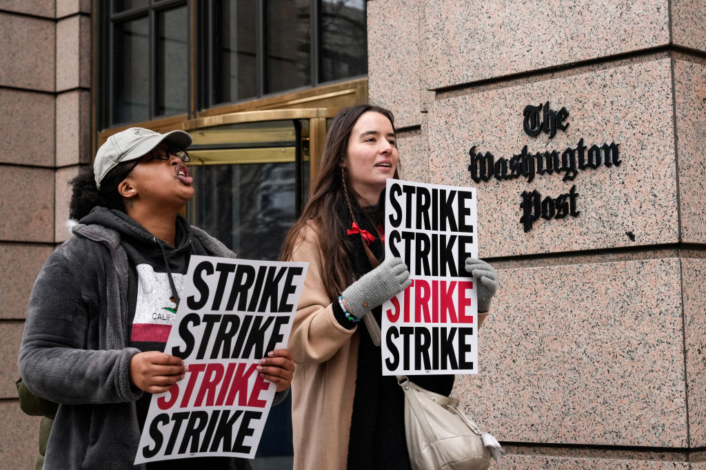 Washington Post Union Strikes Over 'Record-Level Inflation' as Paper Insists Biden Economy Is Just Fine
