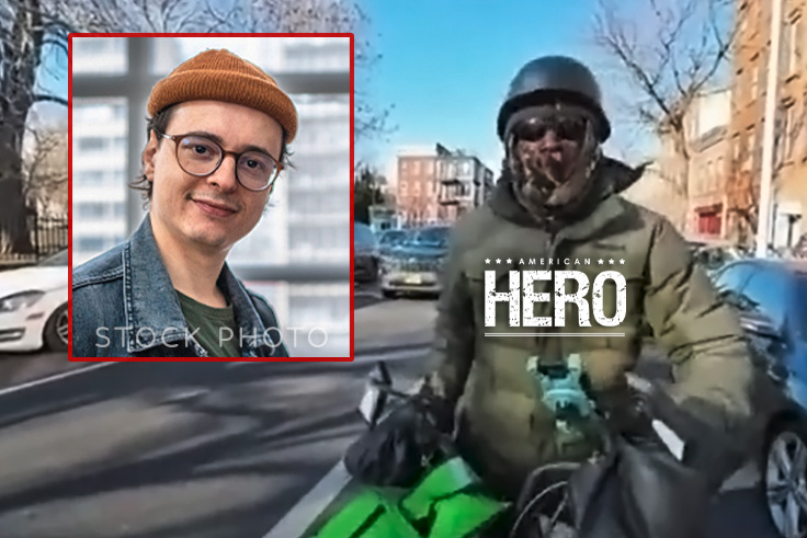 Culture of Violence: Liberal Nerd Threatens Innocent Black Man Who Grazed His Bicycle