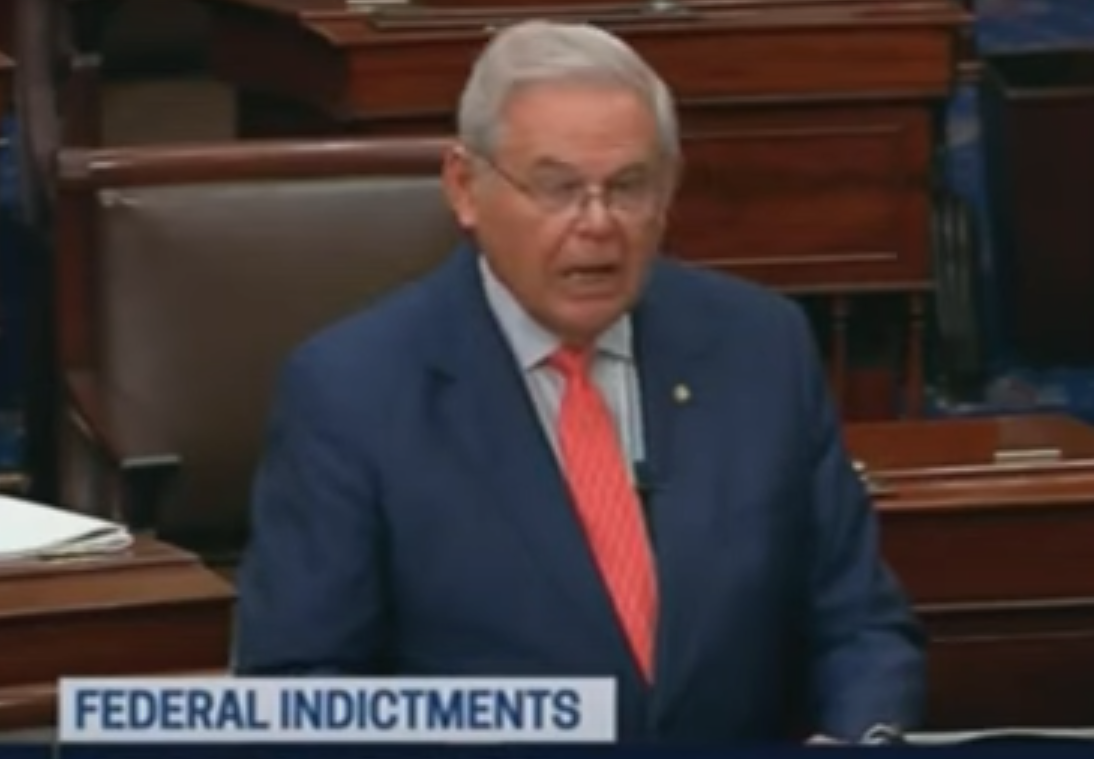 WATCH: Bob Menendez Chokes Up as He Says Corruption Charges Spoiled His 'Golden Jubilee'