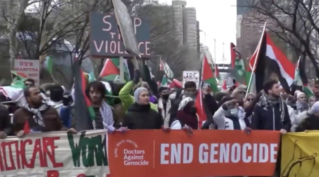 WATCH: Palestinian Protesters Target NYC Cancer Hospital