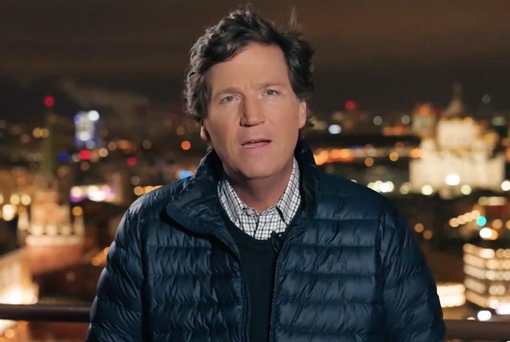 Tucker Carlson Says He's Interviewing Putin in Moscow