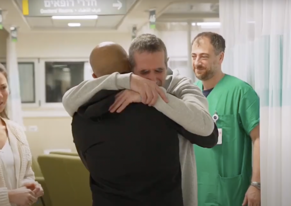 WATCH: Israeli Hostages Embrace Family After Rescue From Gaza