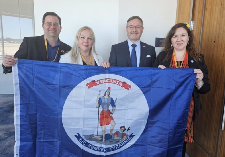Dem House Candidate Vindman Calls To Change Virginia State Flag After Posing With Confederate-Era Version