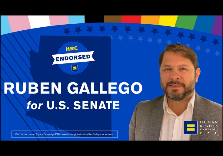 Rubén Gallego Touts Endorsement From Group That Backs Puberty Blockers, Transgender Surgeries for Minors