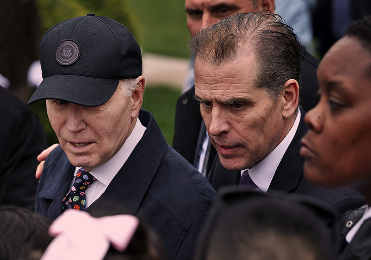 Aides Fear Biden's Frail Brain Can't Handle 'Psychological Torment' of Hunter's Trial: Report
