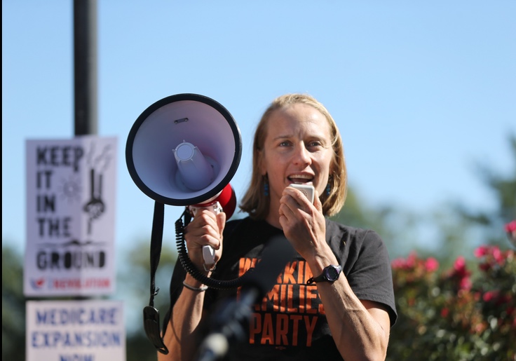 'Glad To Have You in the Fight': Congressional Hopeful Sue Altman Touts Endorsement From Soros-Funded Group That Called To Defund Police