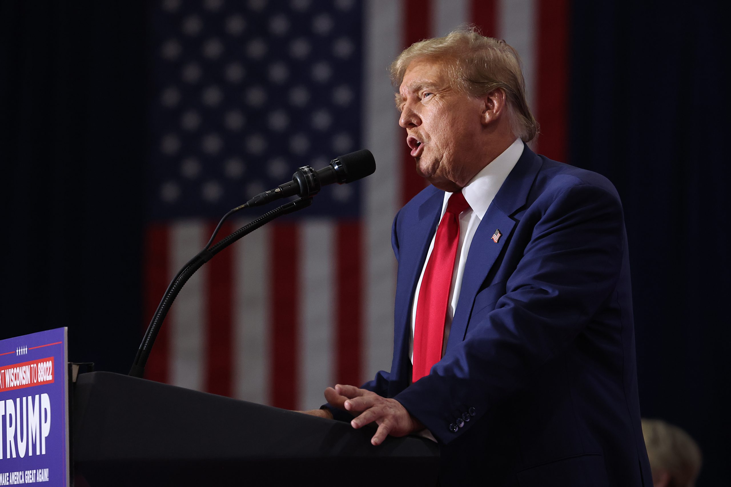 WATCH: Trump Says He Will Debate Harris in the 'Near Future'