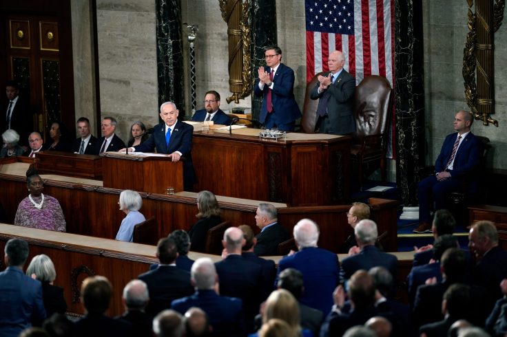 Israel's War Is America's War, Bibi Tells Congress