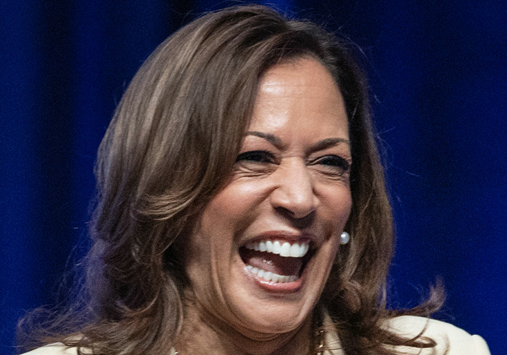 Harris Affirms Reputation as 'Flip-Flopper With No Core'
