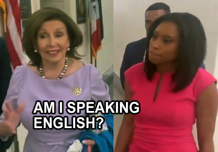 Calm Down, Karen: Pelosi Snaps at Black Reporter, Asks If She Understands English