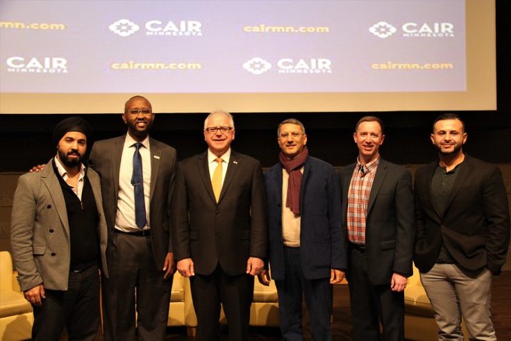 Tim Walz Cozied Up to Anti-Semitic Terror Defender at 2019 CAIR Event, Photos Show