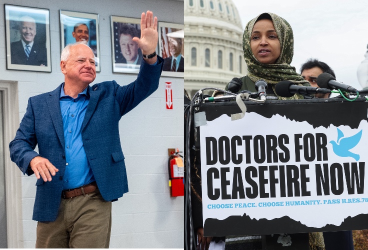 'He's Behind Her 100 Percent': Rep. Omar's GOP Opponent Slams Walz for Aligning with Far-Left 'Squad' Member