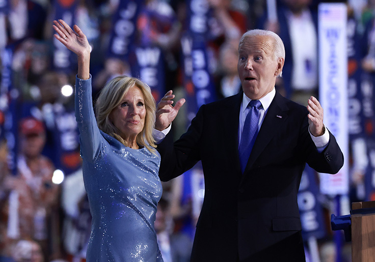 Biden Delivers His Own Eulogy at DNC