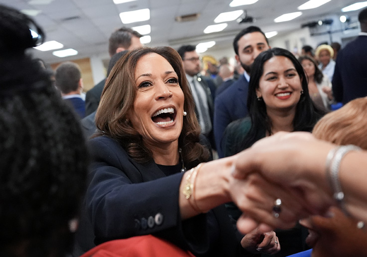 These Media Sycophants And Flatterers Must Make Kamala Harris's Press Secretary Think She's Got The Easiest Job In Politics