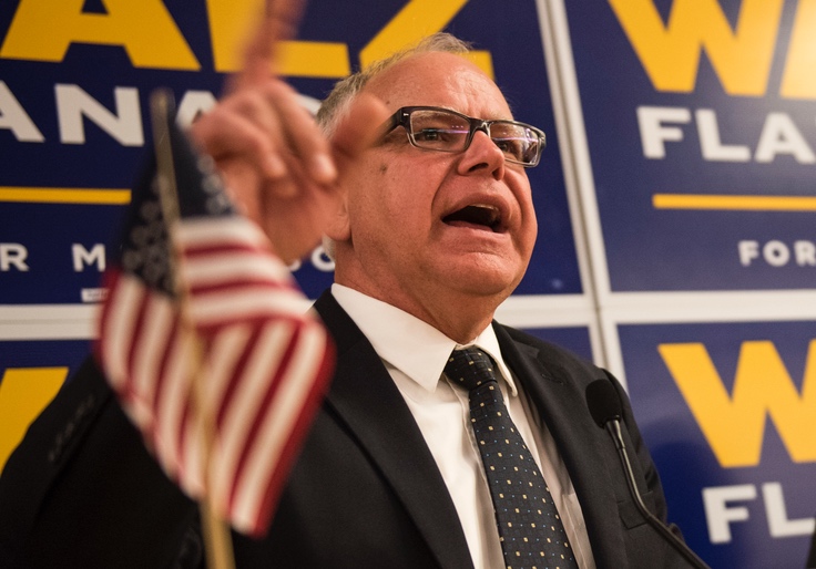 WATCH: Media Fawn Over Kamala's 'Cuddly' VP Pick Tim Walz