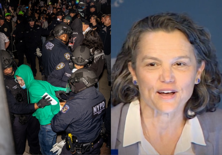 'I Know It Wasn't Me, But I'm Really Sorry': New Columbia President Apologizes for Cops Clearing Encampment