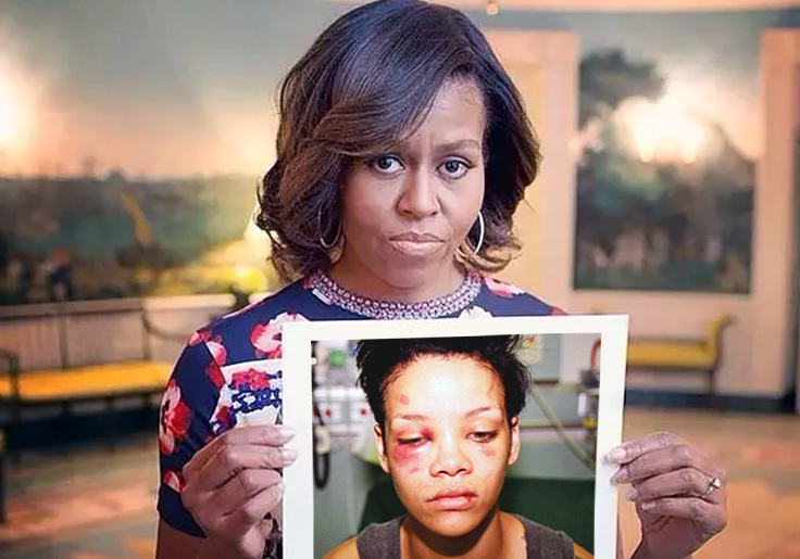 Michelle Obama's Get-Out-the-Vote Drive Targets Fans of Infamous Domestic Abusers