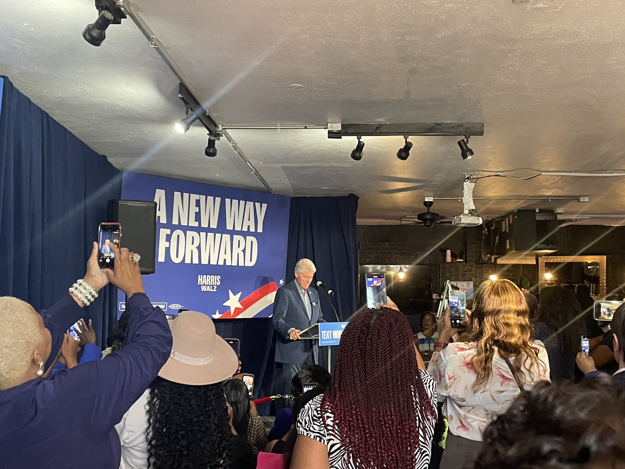 WATCH: Bill Clinton Says Harris is 'Extremely Vulnerable' While Stumping for VP
