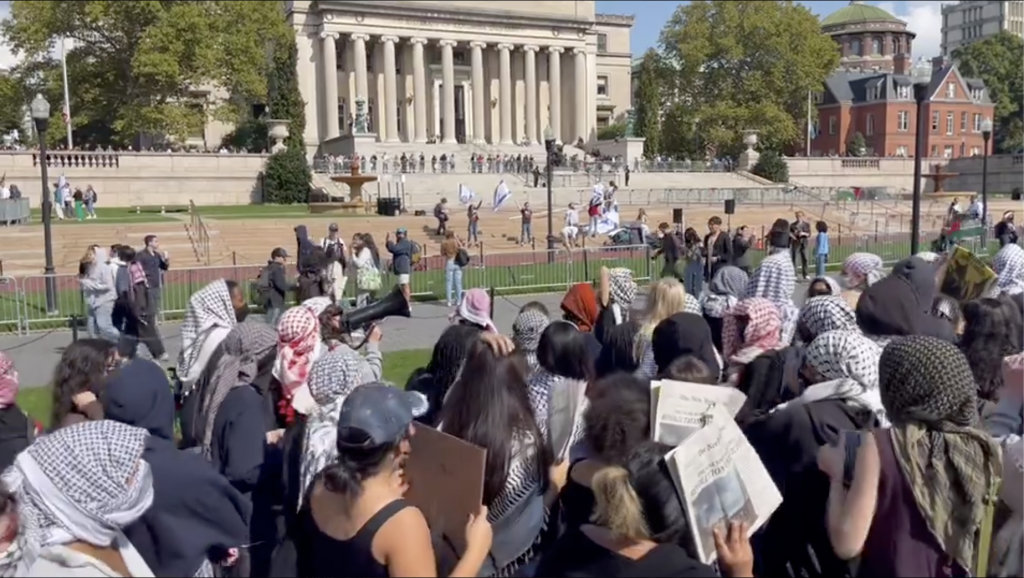 'Resistance Is Justified': Columbia Students Celebrate Oct. 7 as Pro-Hamas Demonstration Turns Violent in NYC