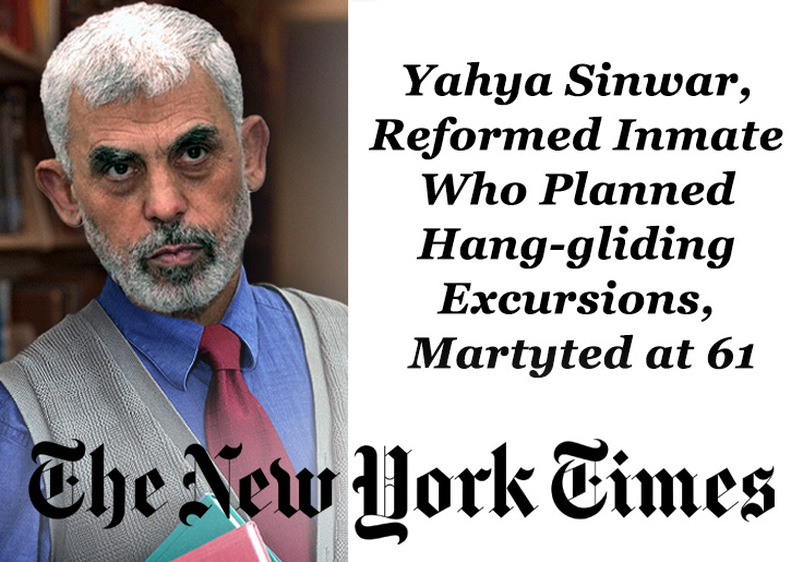 EXCLUSIVE: Read the New York Times Obituary of Hamas Leader Yahya Sinwar