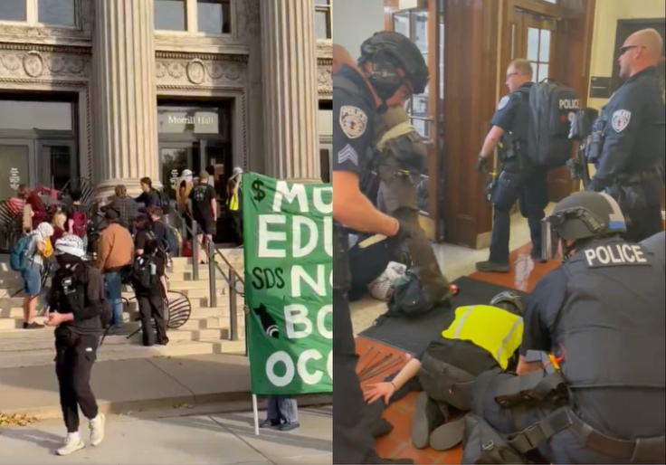 University of Minnesota Used Police To Stop Violent Anti-Israel Mob. Professors Called the 'Militarized Response' an 'Overreaction.'