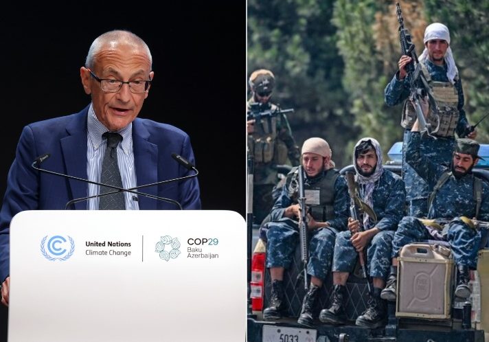 Biden-Harris Delegation Attends UN Climate Summit Alongside Taliban Terrorists, Who Hope To Receive Green Tech Funding From Western Nations